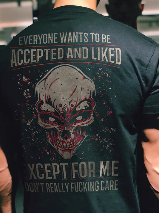 Men's T shirt Tee Tee Graphic Skull Crew Neck Clothing Apparel 3D Print Outdoor Casual Short Sleeve Print Fashion Designer Vintage